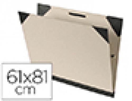 Pasta de desenho canson brut 61x81 cm com elasticos cor cinza , Canson , 153608 , 3148950031358